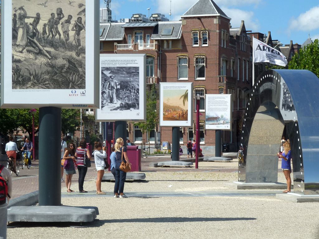 FairWork Buitenexpositie Slavernij vroeger en nu - Amsterdam