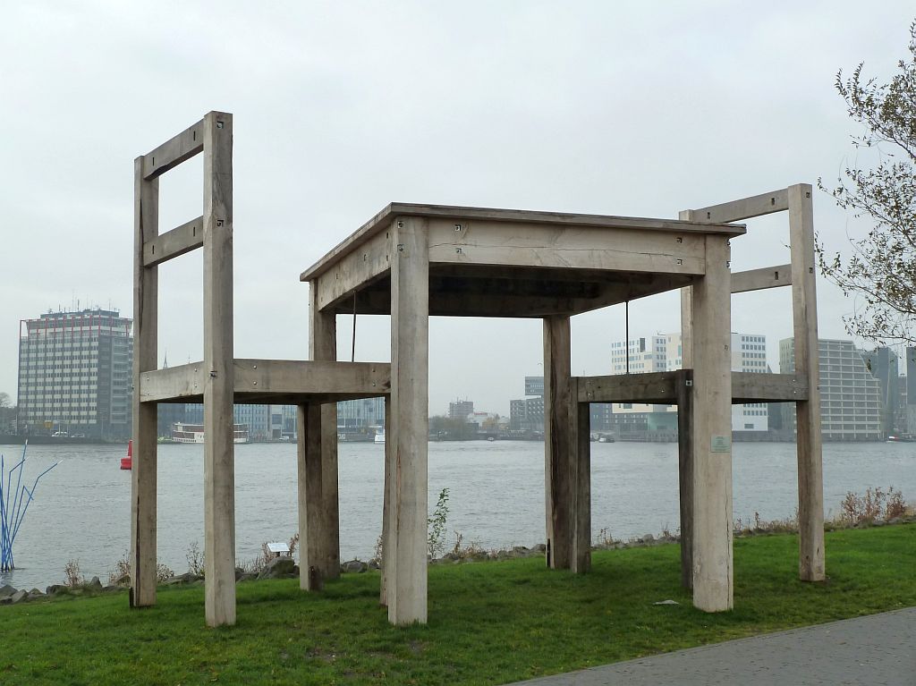 5 Mei Tafel -  Het IJ - Amsterdam