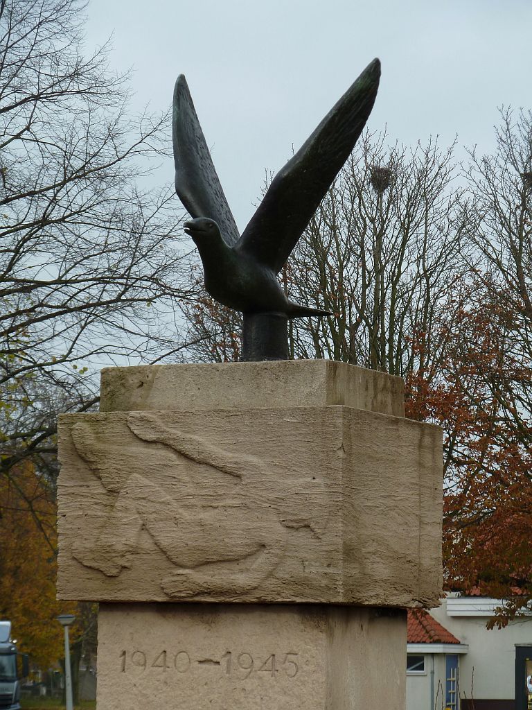 De Vredesduif - Oorlogsmonument van Jan Willem Havermans - Amsterdam