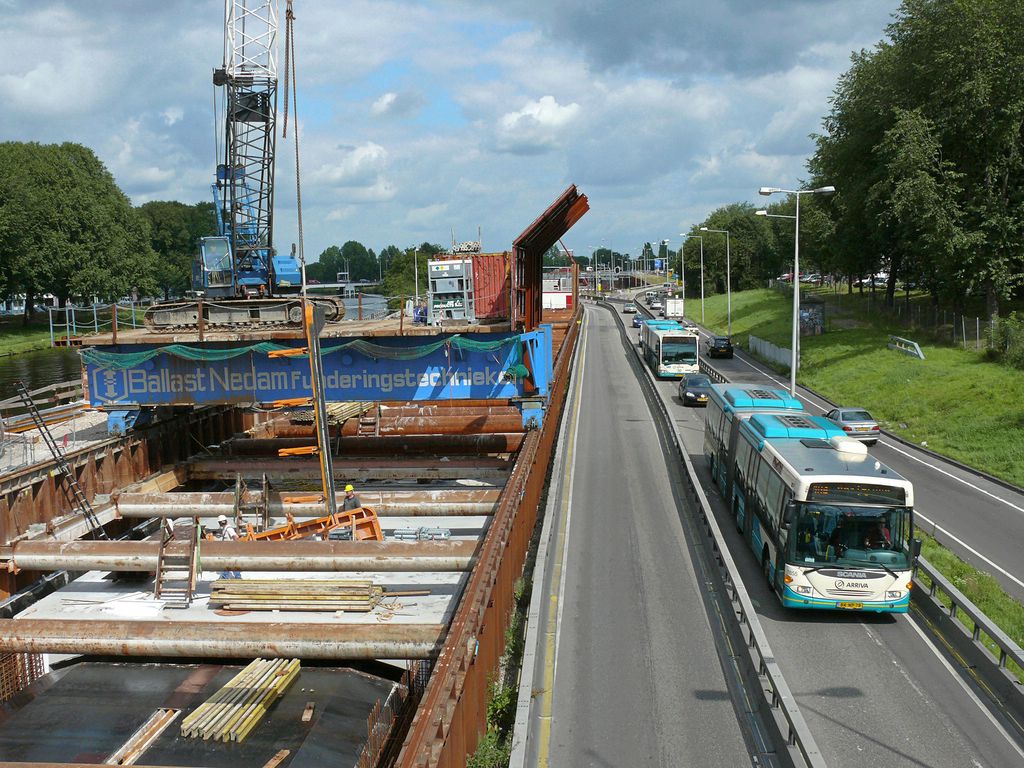 Werkzaamheden Noord- Zuidlijn - Amsterdam