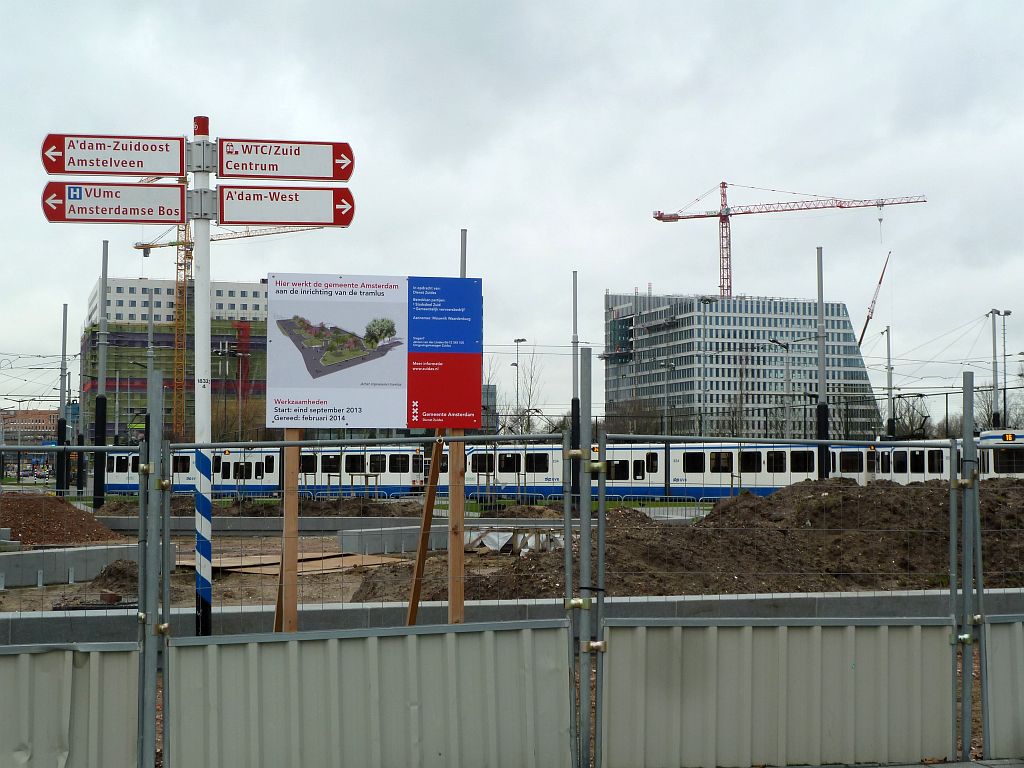 Tramlus - Eindhalte tramlijn 16 en 24 - Amsterdam