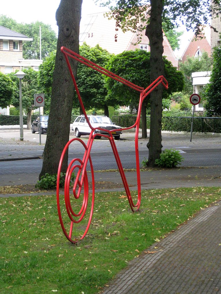 ArtZuid 2015 -  - Michael Craig-Martin - Wheelbarrow - Amsterdam