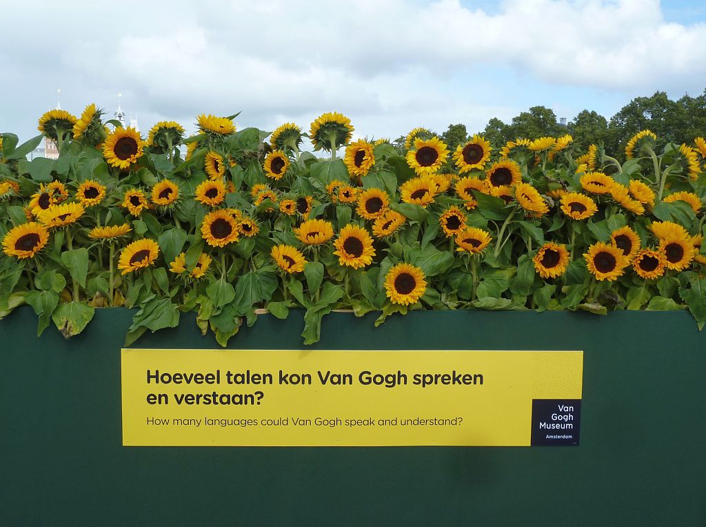 Van Gogh Museum - 125.000 Zonnebloemen ivm Opening Entree - Amsterdam