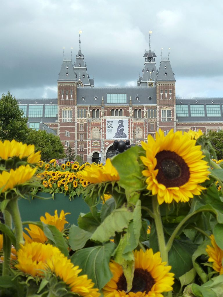 Van Gogh Museum - 125.000 Zonnebloemen ivm Opening Entree en Rijksmuseum - Amsterdam