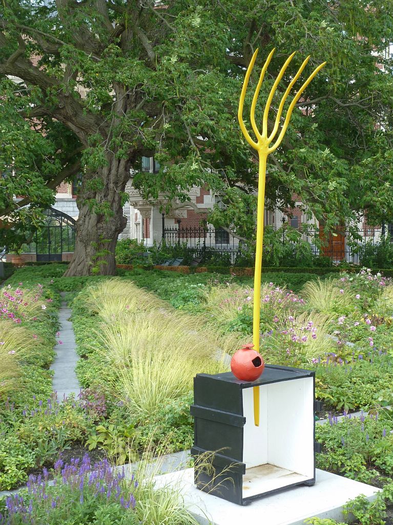 Rijksmuseumtuin - Zuidzijde - Joan Miro Sculptures Tentoonstelling - Amsterdam