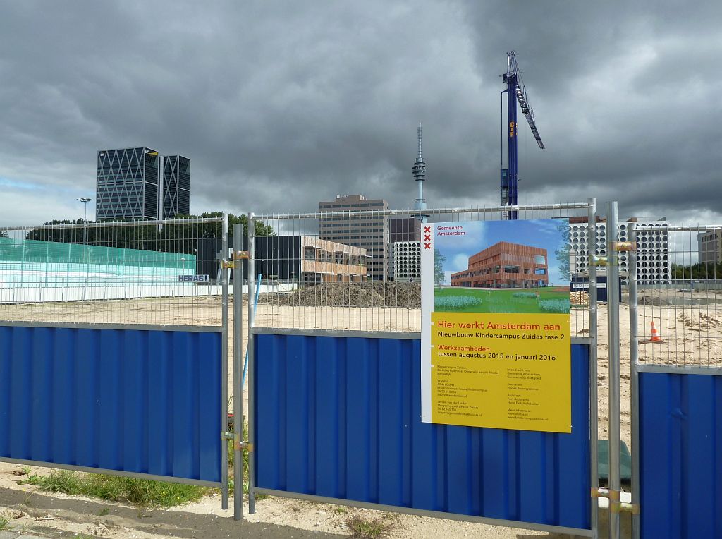 Kindercampus Zuidas Fase 2 - Nieuwbouw - Amsterdam