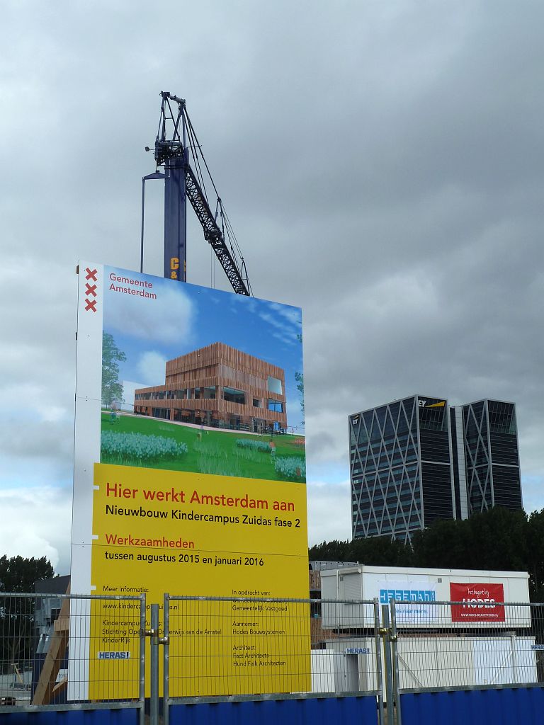 Kindercampus Zuidas Fase 2 - Nieuwbouw - Amsterdam