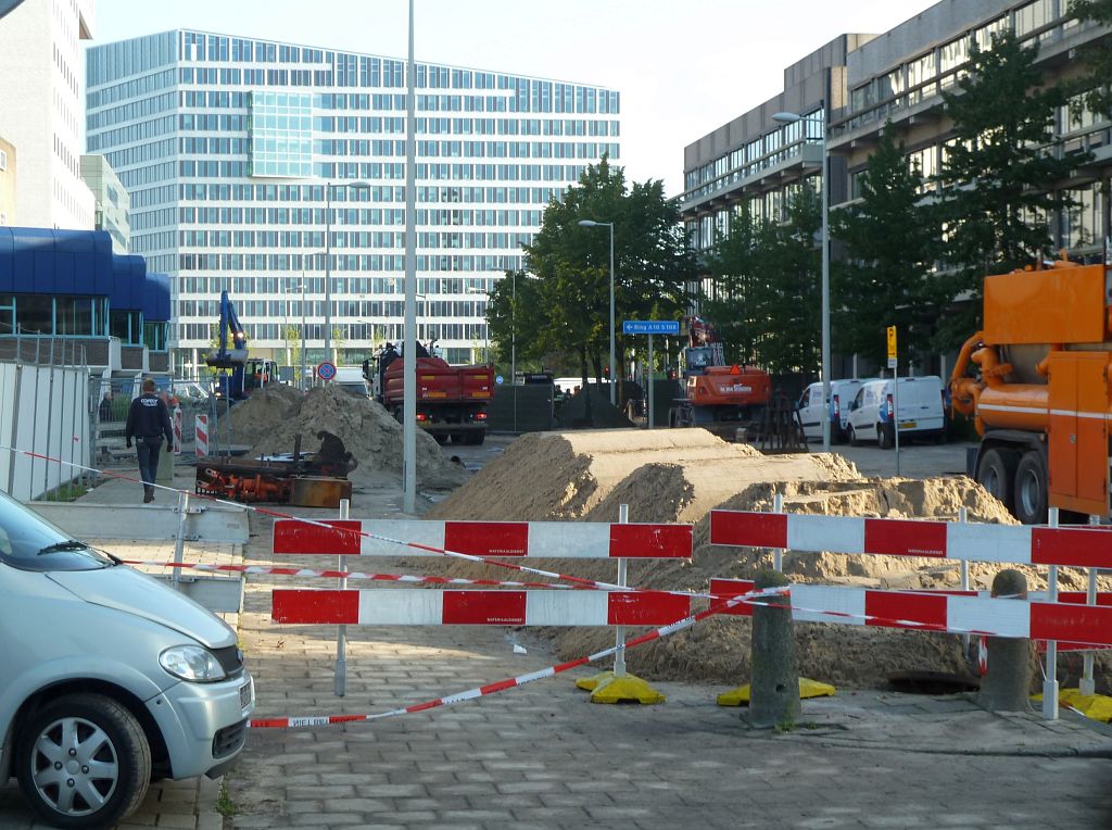 Van der Boechorststraat - Overstroming 8 september 2015 - Amsterdam