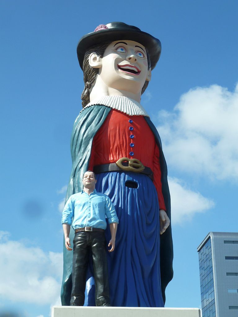 Feestelijke Beeldenreeks van Guillaume Bijl - Reus - Amsterdam