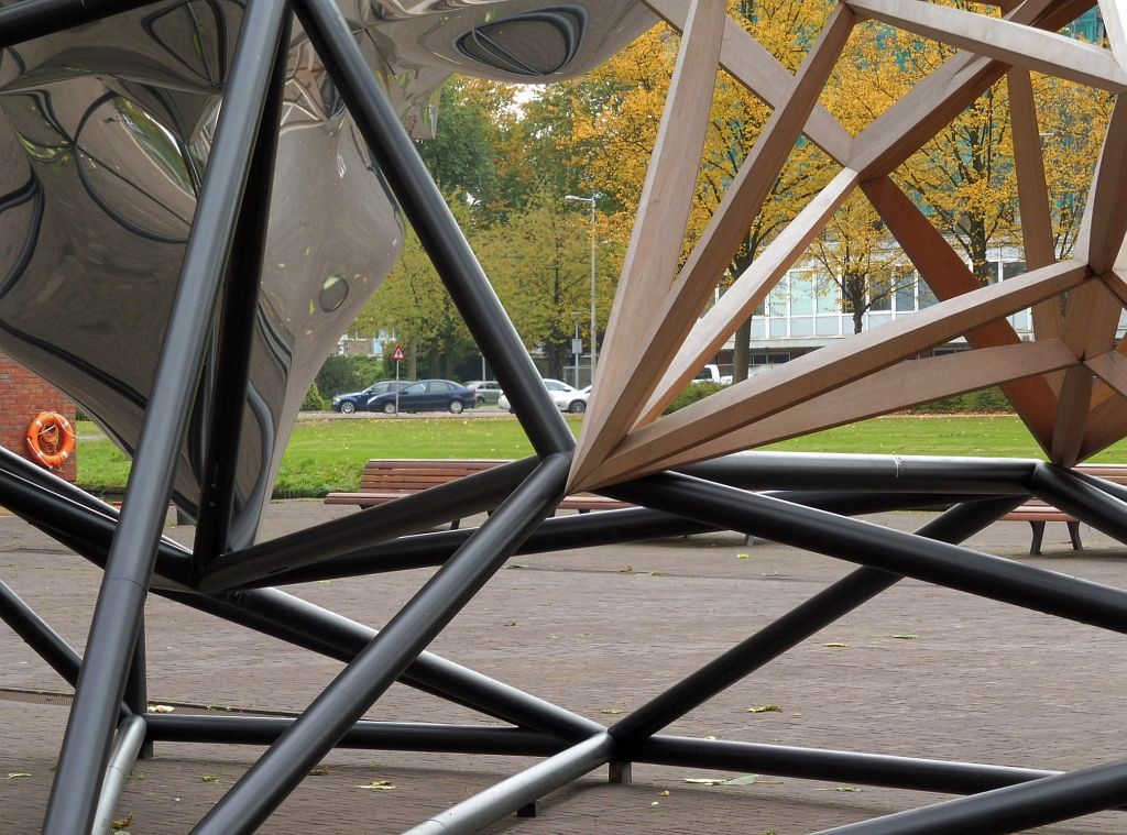 ArtZuid 2015 - Frank Stella - Inflated Star and Wooden Star - Amsterdam