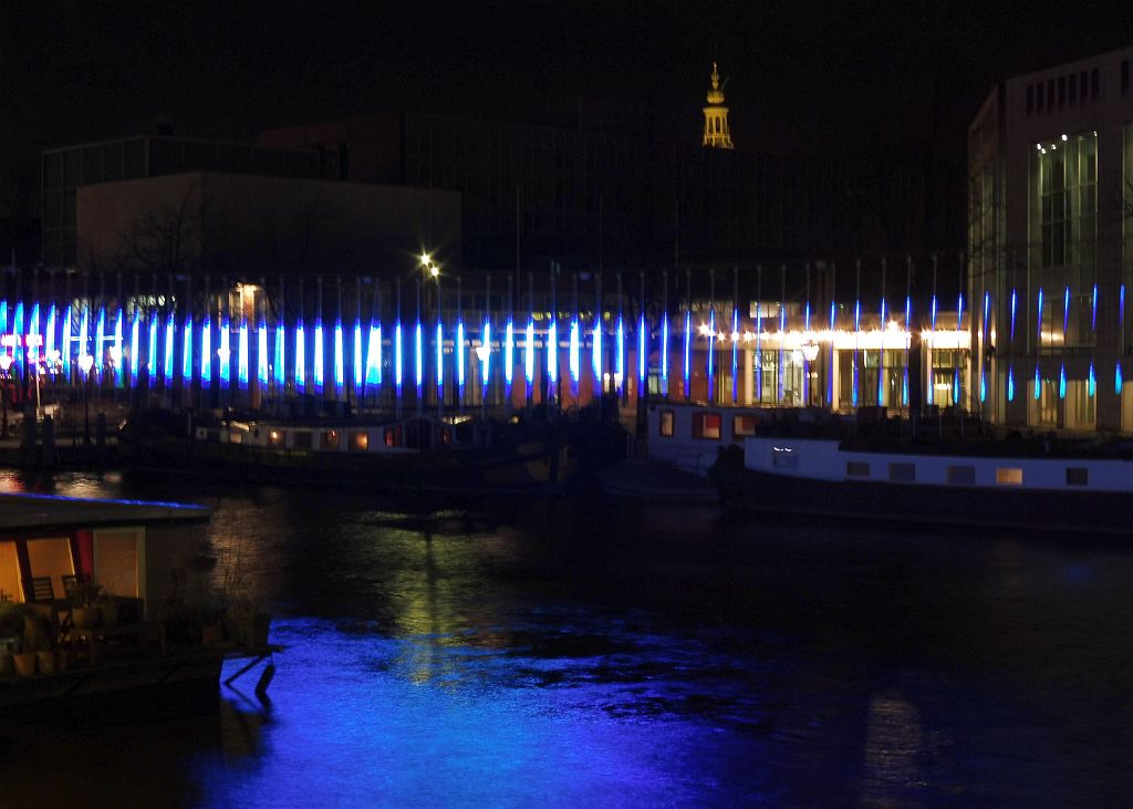 Amsterdam Light Festival 2015 - Northern Lights van Aleksandra Stratimirovic en De Amstel - Amsterdam