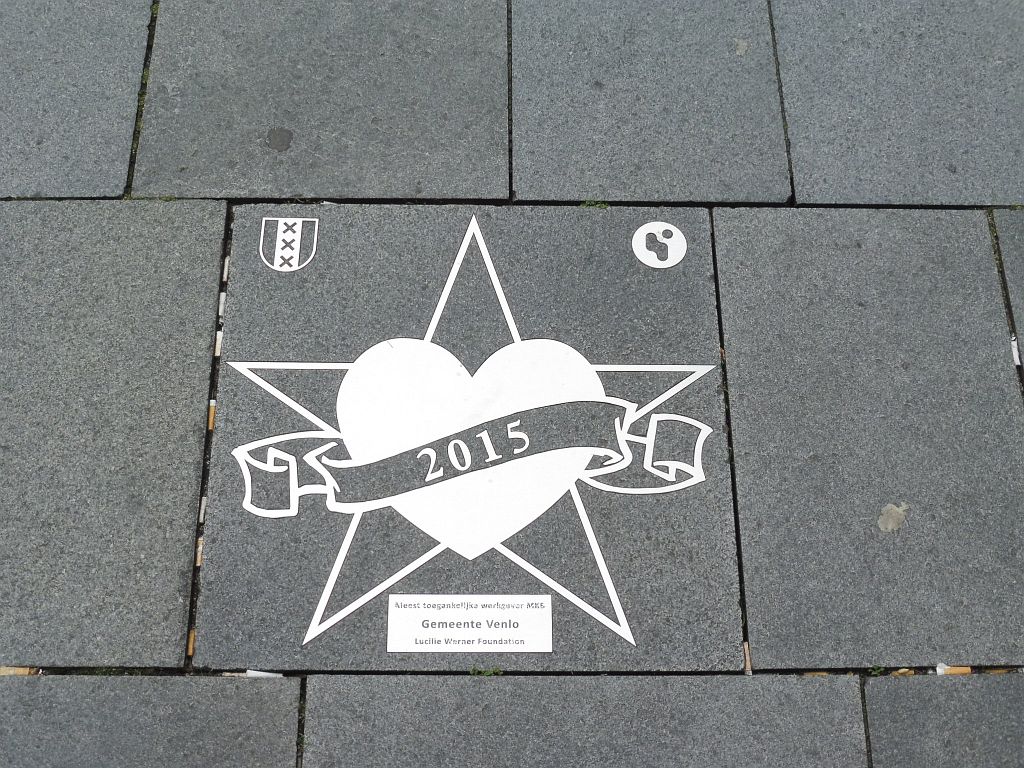 Business Walk of Fame Lucille Werner Foundation - 2015 Gemeente Venlo - Amsterdam