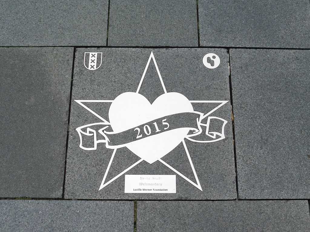 Business Walk of Fame Lucille Werner Foundation - 2015 Webmastery - Amsterdam