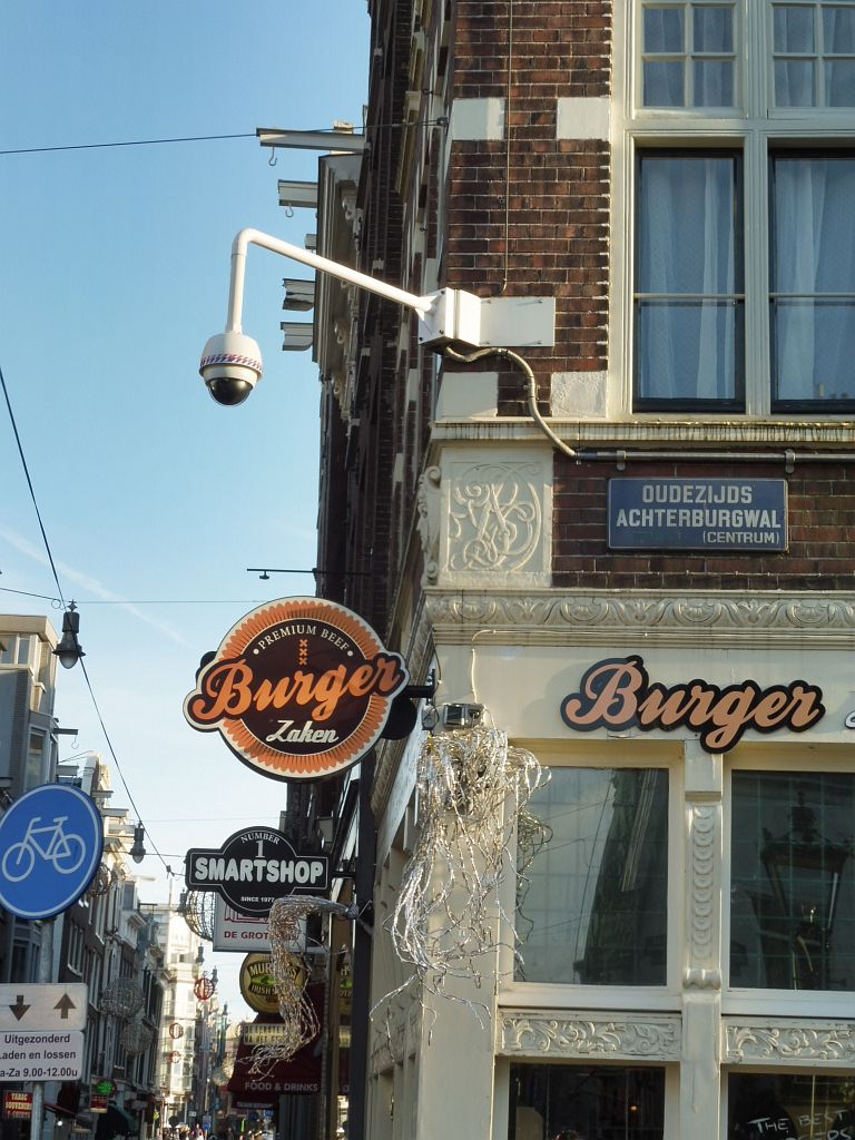 Oudezijds Achterburgwal - Hoek Oude Doelenstraat - Amsterdam