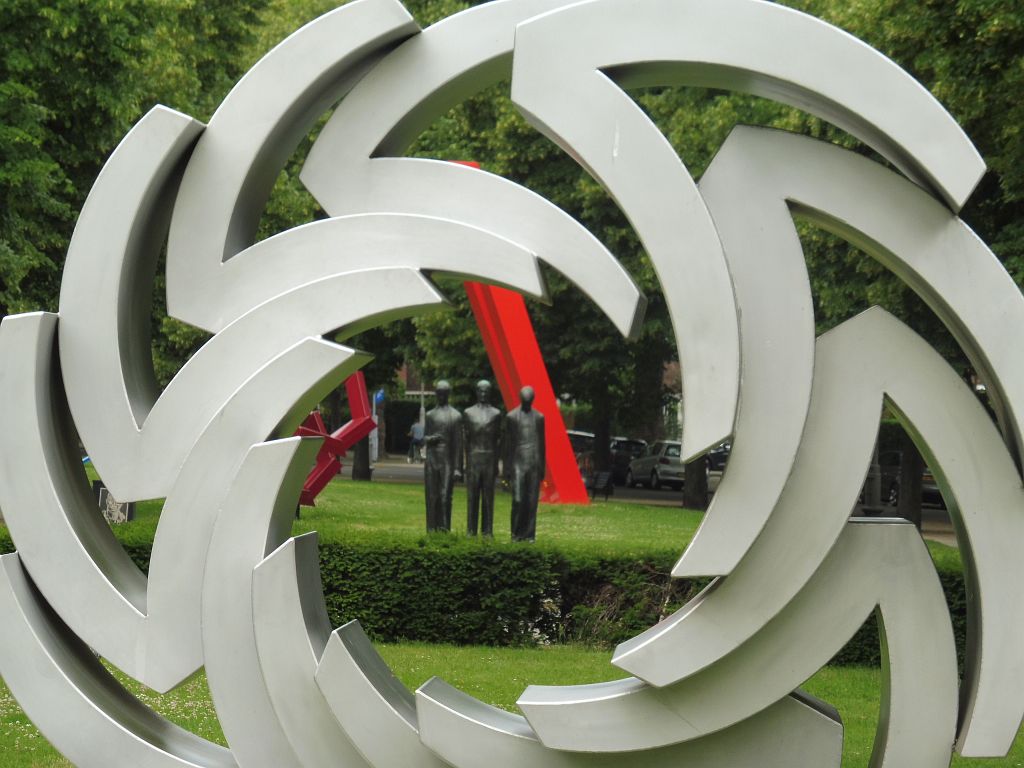 ArtZuid 2017 - Piet Killaars - Spiraal II en Verzetsgroep van Jan Havermans, 1954 - Amsterdam