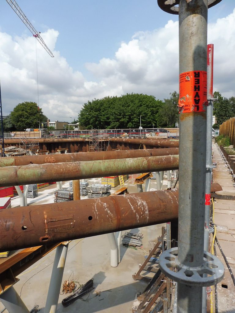 Fietsenstalling Vijfhoek - Aanleg - Amsterdam