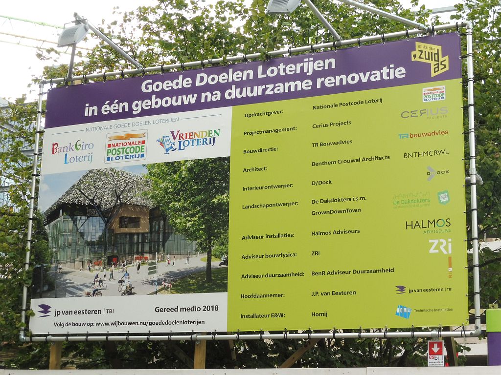 Goede Doelen Loterij Gebouw - Amsterdam