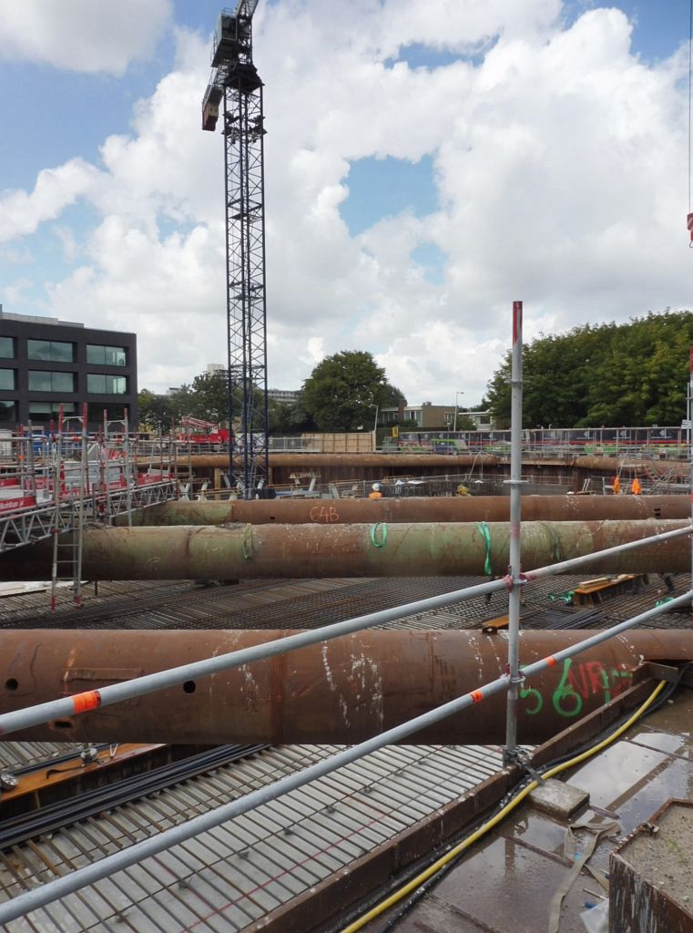 Fietsenstalling Vijfhoek - Aanleg - Amsterdam