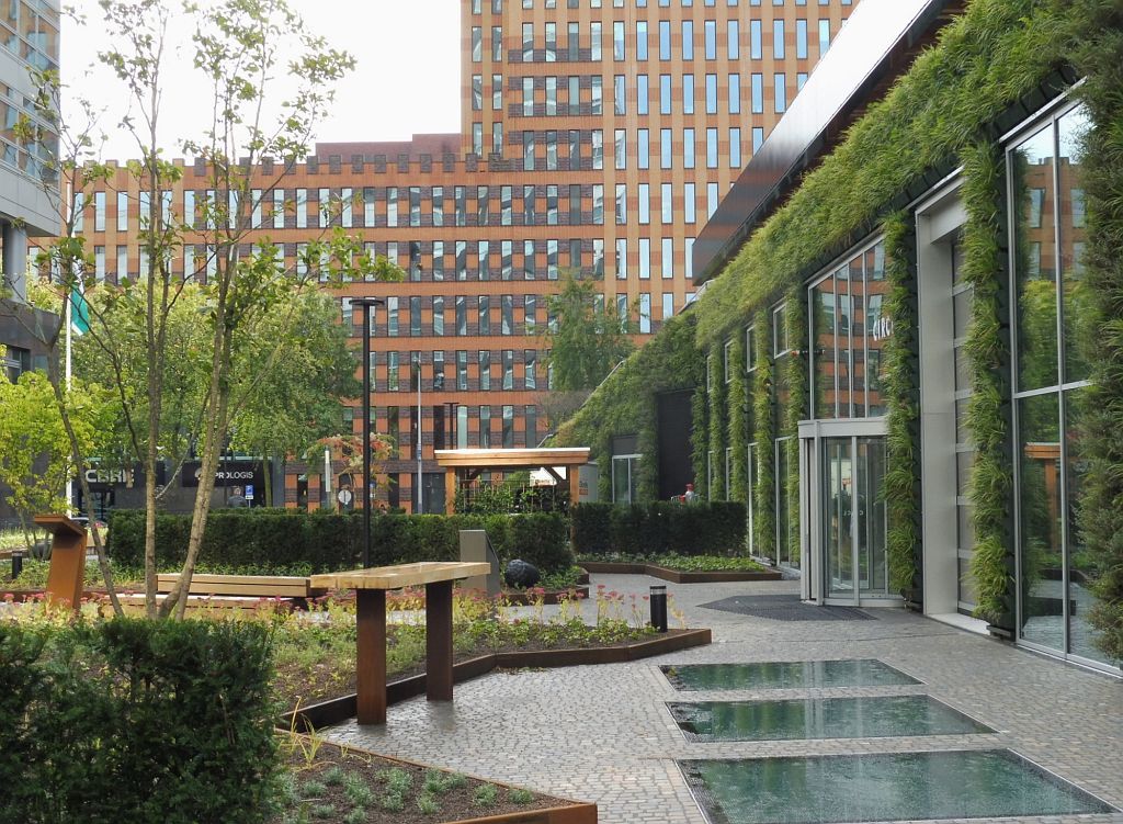 Circle en ABN-AMRO Circulaire Tuin - Amsterdam