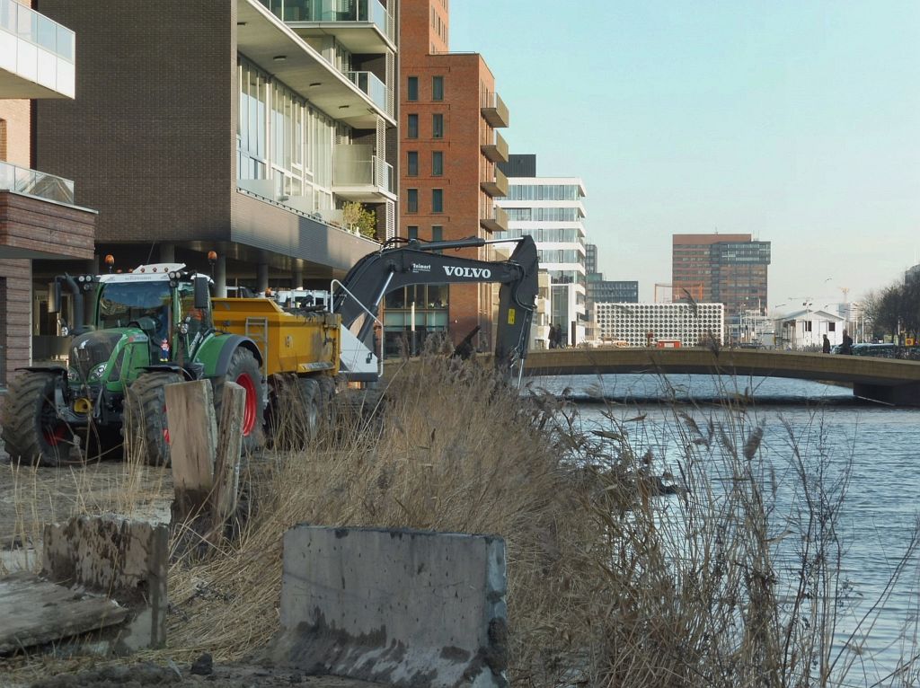 De Boelegracht - Aanleg en Lex van Deldenbrug - Amsterdam