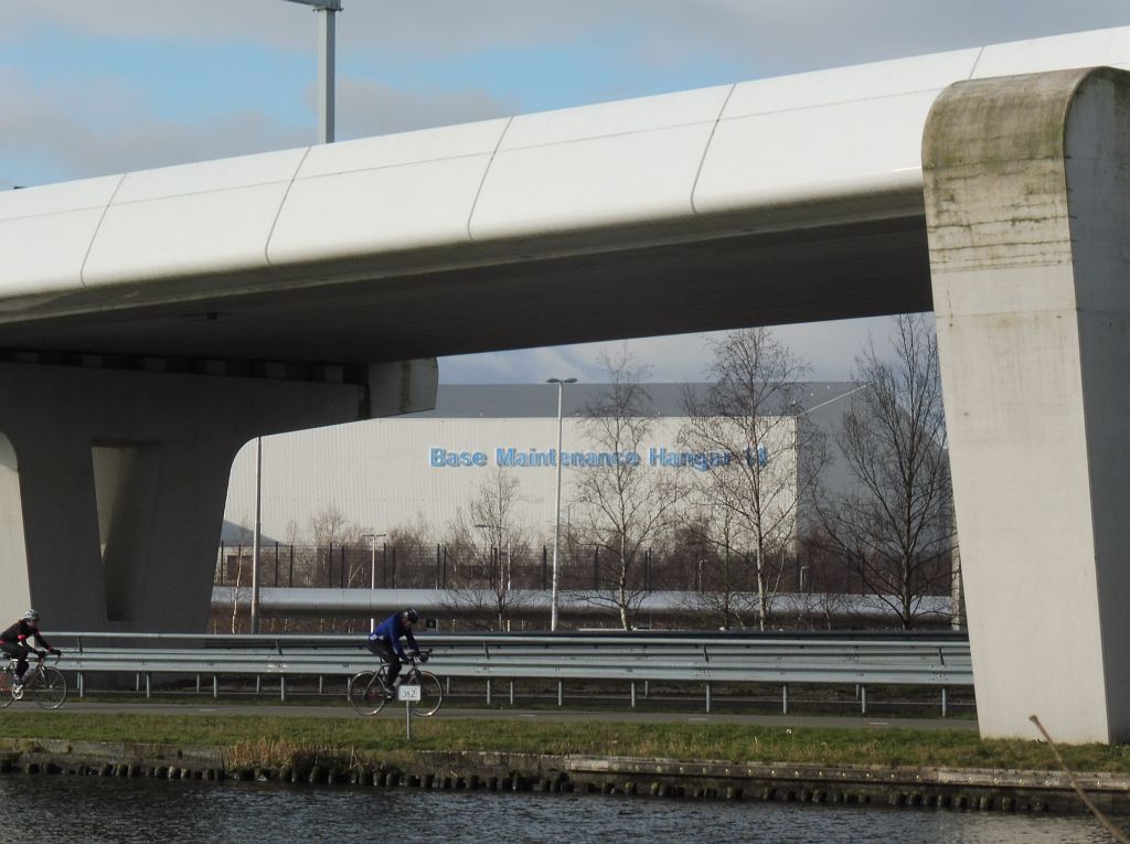 Flyover Fokkerweg - Ringvaart van de Haarlemmermeerpolder - Amsterdam