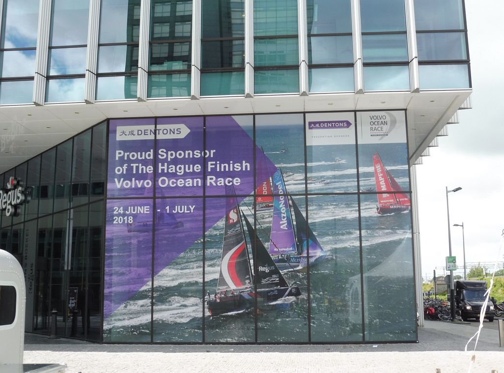 Vinoloy - Dentons Sponsor of the Hague Finish Volvo Ocean Race - Amsterdam