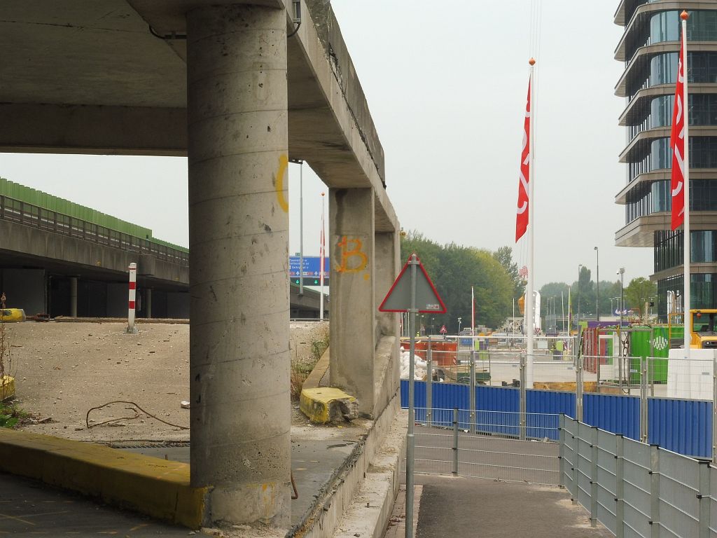 Eduard van Beinumstraat - Sloop Parkeergarage langs Ringweg A10 Zuid - Amsterdam