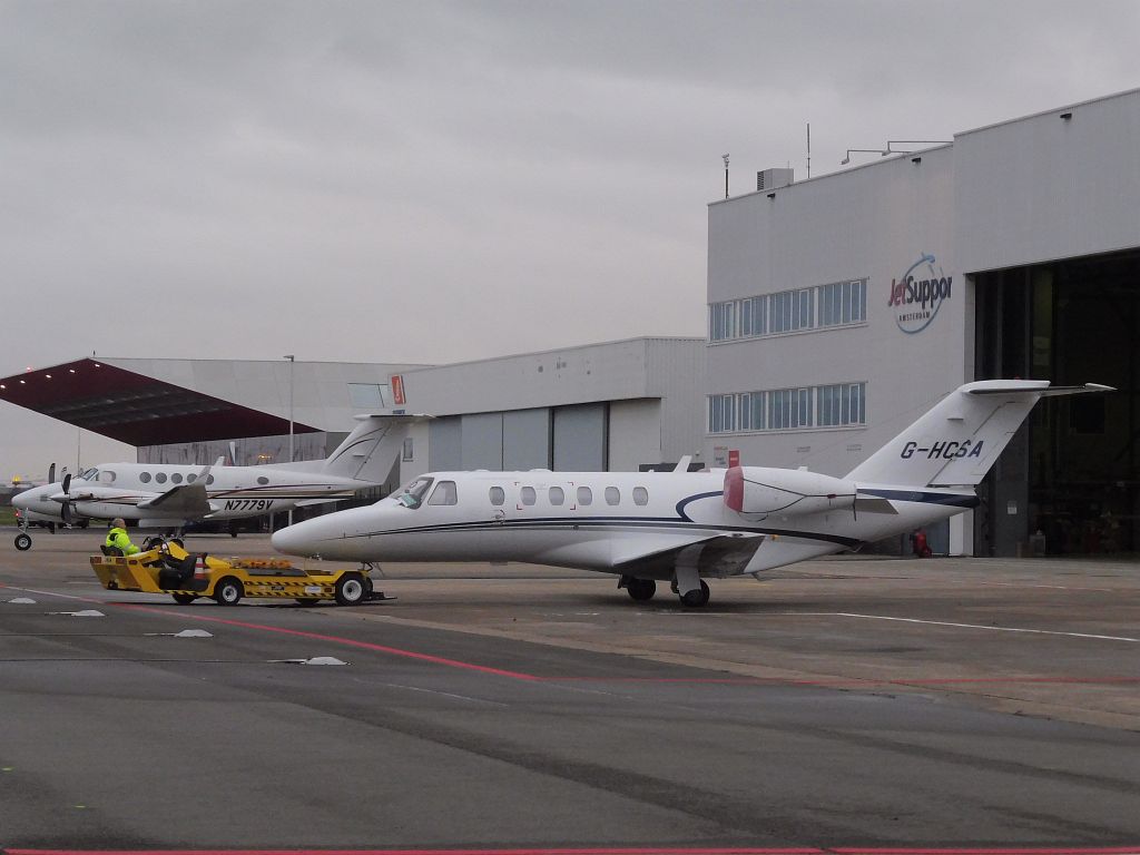 Platform Oost - G-HCSA Cessna 525A Citation CJ2+ - Amsterdam