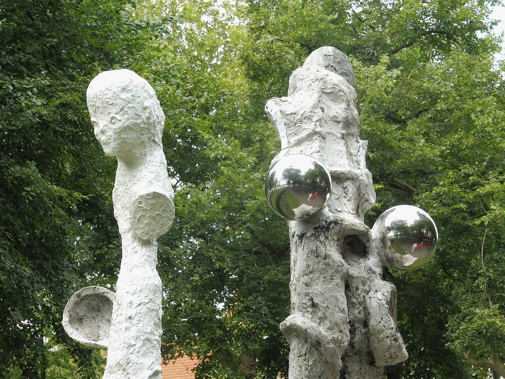 ArtZuid 2019 - Johan Tahon - Pillar I & Pillar II - Amsterdam