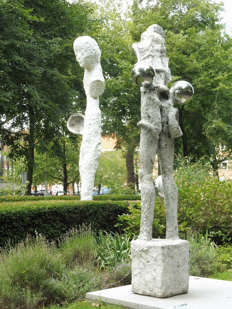 ArtZuid 2019 - Johan Tahon - Pillar I & Pillar II - Amsterdam