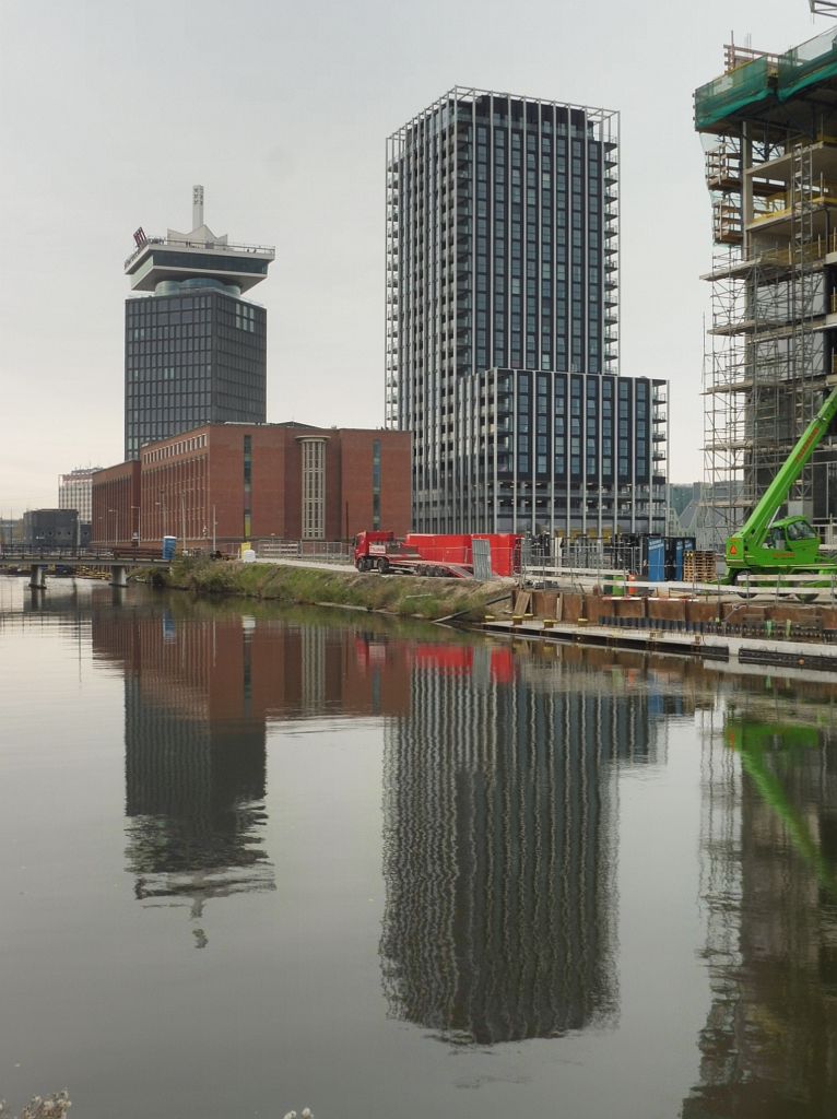 Buiksloterkanaal - B'Mine Toren - A'DAM Toren - Amsterdam