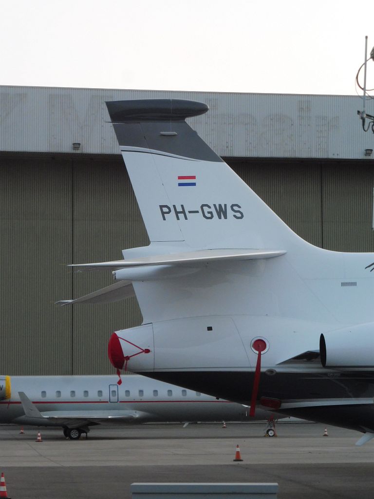 Platform Oost - PH-GWS Dassault Falcon 7X - Amsterdam